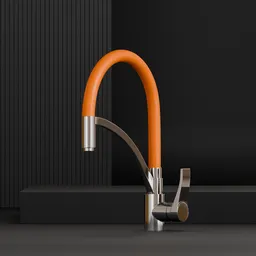 Faucet Tirso Orange by Gricol