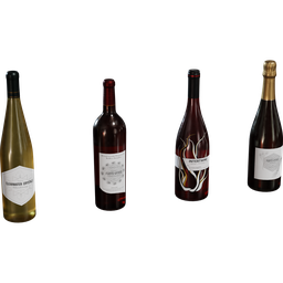 Wine Bottles 01
