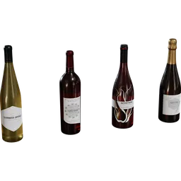 Wine Bottles 01