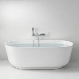 Freestanding Oval Bathtub