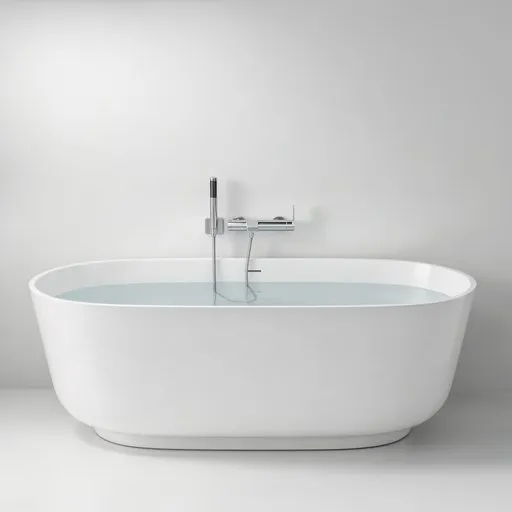 Freestanding Oval Bathtub