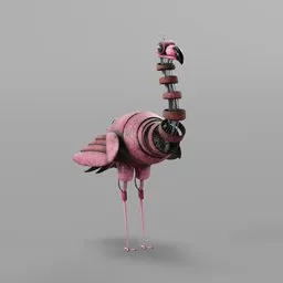 Robot Flamingo