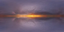 Infinite Real Sky - Red Sunset