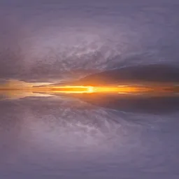 Infinite Real Sky - Red Sunset