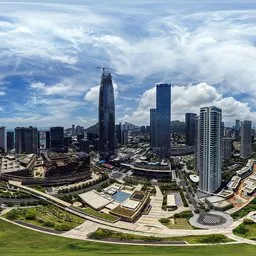 Daytime Building Complex HDRI