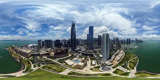 Daytime Building Complex HDRI