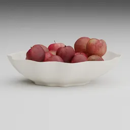 Apple Fruit Bowl