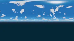 Stylized sky cold light 16k