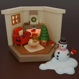 Christmas room