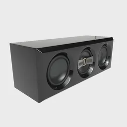 HiFi Central Speaker Black Pearl