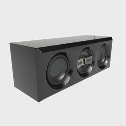 HiFi Central Speaker Black Pearl