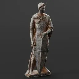 statue of Iron saint george
