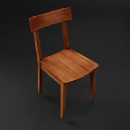 Simple Wooden Chair