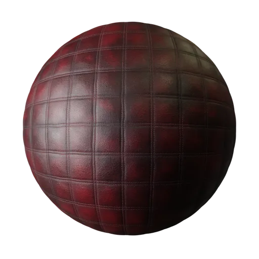 Simple quilted leather