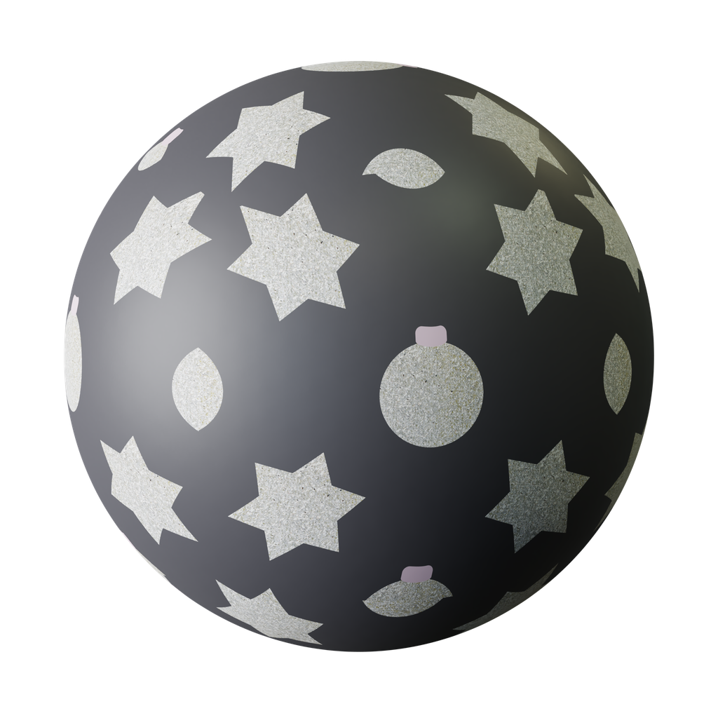 Christmas Wrapping Paper FREE paper materials BlenderKit