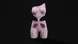 Asymmetrical Cut-Out Bodysuit