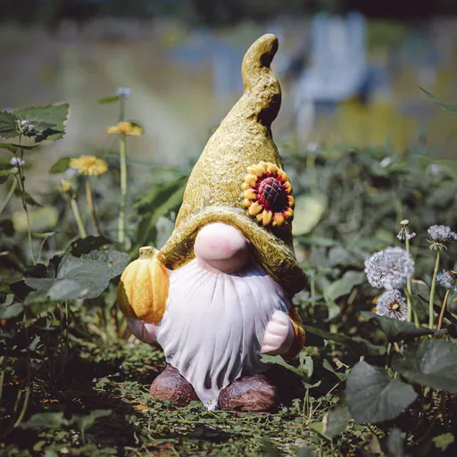Photorealistic 3D gnome model with high-resolution textures, perfect for Blender 3D visualizations.