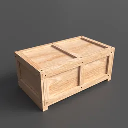 Industrial shipping crate