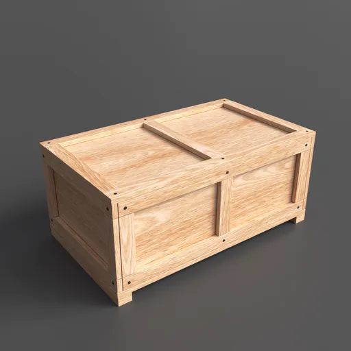 Industrial shipping crate