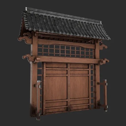 Japanese Temple Gate