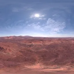 Sunny Sky Landscape