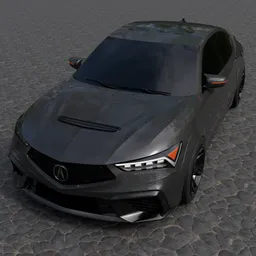 Acura Integra Type s(Rigged)