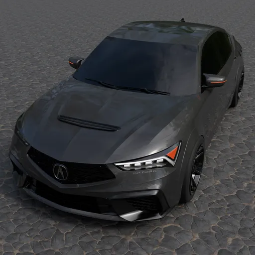 Acura Integra Type s(Rigged)