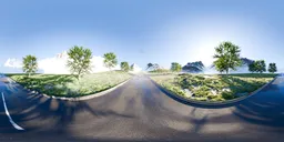 Sunny Afternoon on Highway