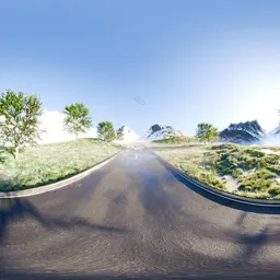 Sunny Afternoon on Highway