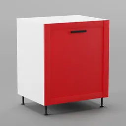 Kitchen lower cabinet 70cm (1 door)