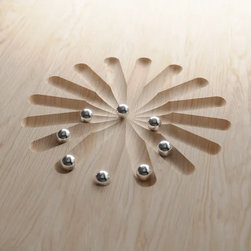 Photorealistic 3D rolling balls animation with dynamic lighting and textures, perfect for VFX and presentations.