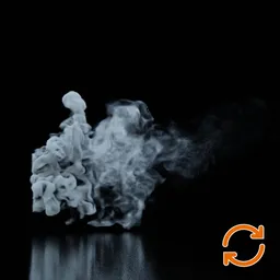 Traveling Wispy Smoke Looped