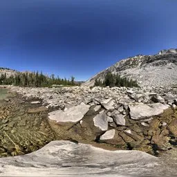 Sunshine Lakeside Blue sky