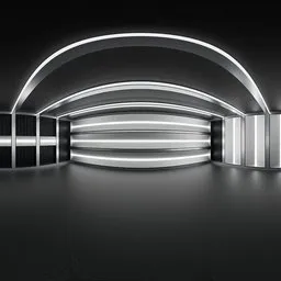 Studio HDRi - Black Product Light