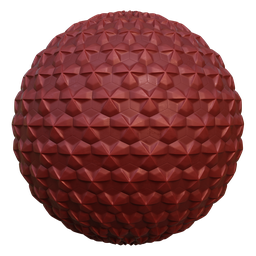 Red Sci-Fi Nano Composite Armour - 01