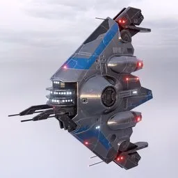 Scifi SpaceShip Cruiser