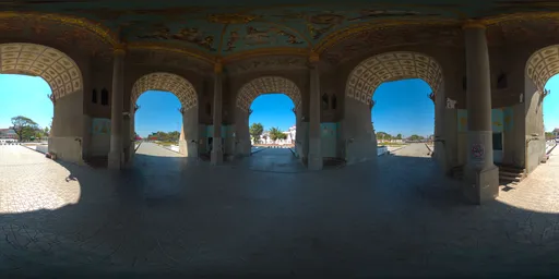 Southeast Asian Archway Interior (Patuxai)