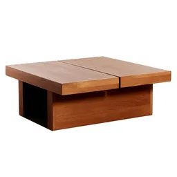 Minimalist Oak Coffee Table