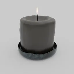 Black candle