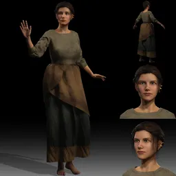 Medieval female character