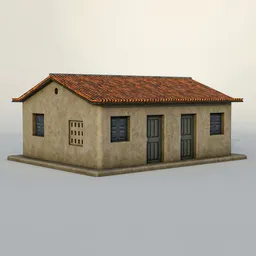 Rural Clay House