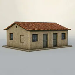Rural Clay House