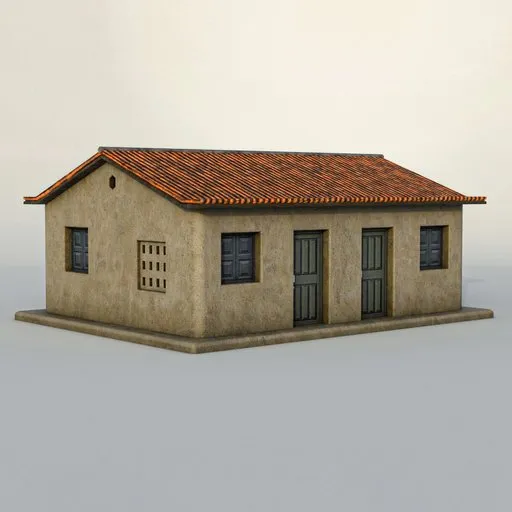 Rural Clay House