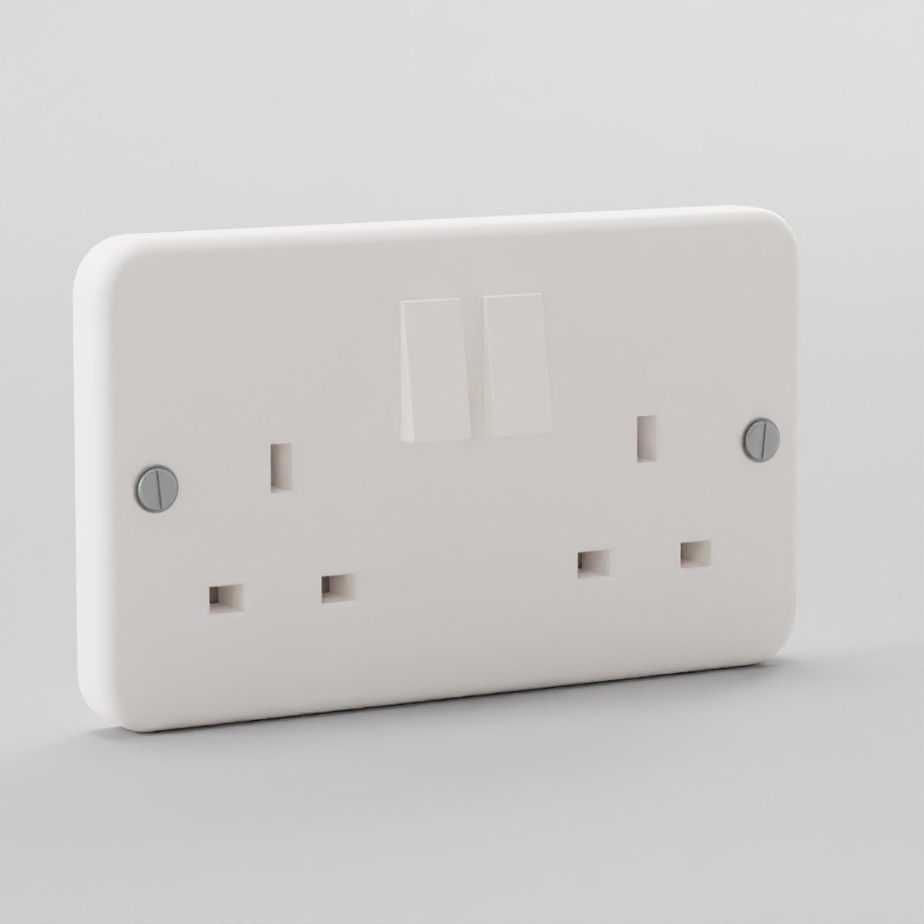 BlenderKit | Download the Socket - Double model