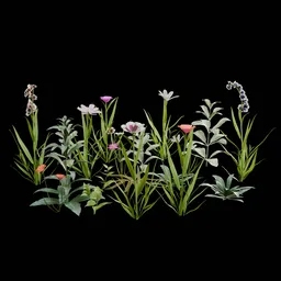 Realistic Outdoor Plants