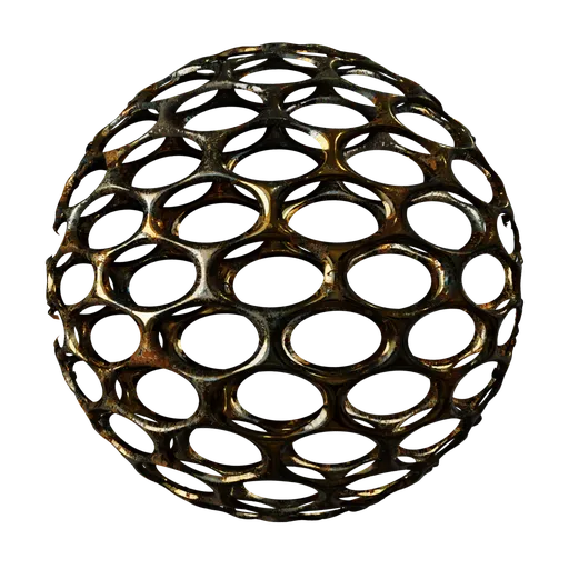 Metal Perforated Rust
