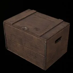 Wooden Shipping Crate