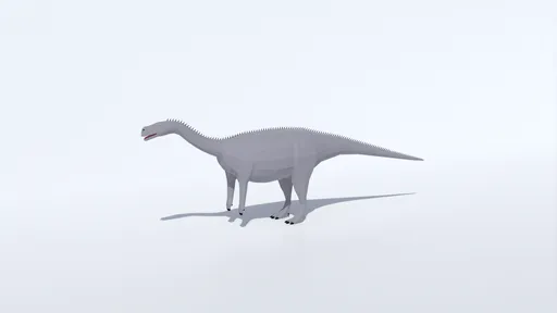 Low Poly Aardonyx dinosaur model, ideal for CG visualization and Blender 3D projects, featuring separate eye and tongue meshes.