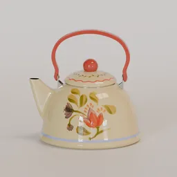 Metal Kettle Teapot