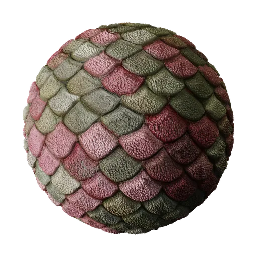 Alien Reptile skin with sheds